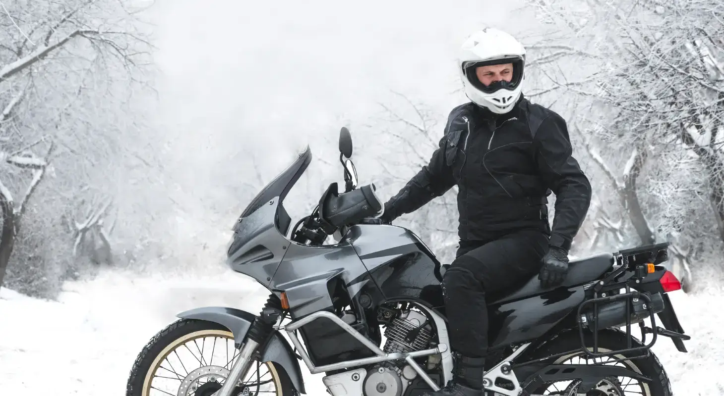 motorcycle winter